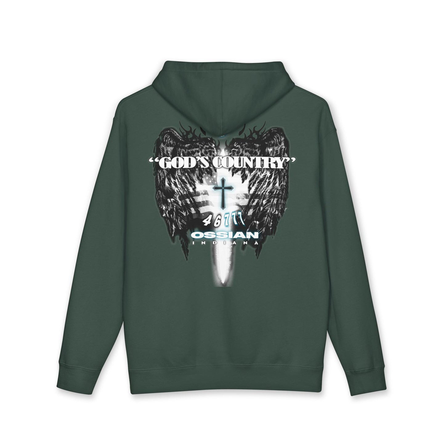 Heaven & Earth Unisex Heavyweight Hoodie - Faith-Inspired Apparel